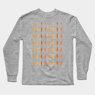 Pumpkins & Fall Leaves Long Sleeve T-Shirt